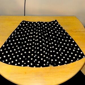 J Crew Polka Dot Mini Skirt 00